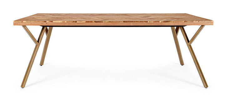 Masă Dining Lemn Acacia Vintage, Raida Bizzotto - Imagine 3