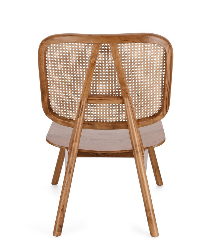 Fotoliu Lounge Lemn Teak Și Ratan Natural, Yves Bizzotto - Imagine 5