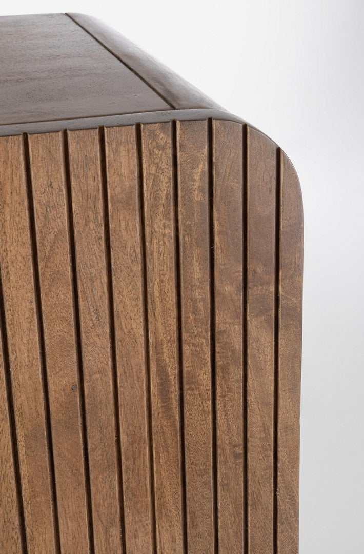 Dulap Înalt Contemporan Lemn Mango, Orissa Brown Bizzotto - Imagine 6