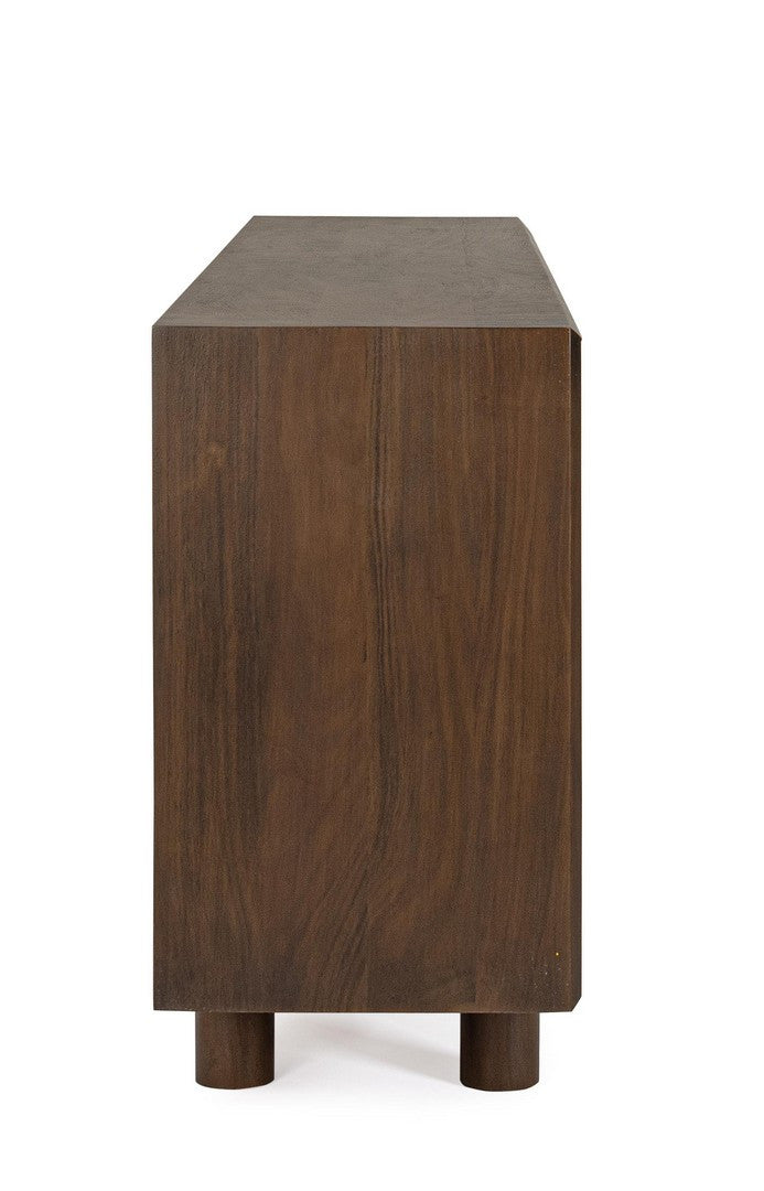 Bufet Contemporan Lemn Acacia Cu Mânere Marmură, Hemming Bizzotto - Imagine 5