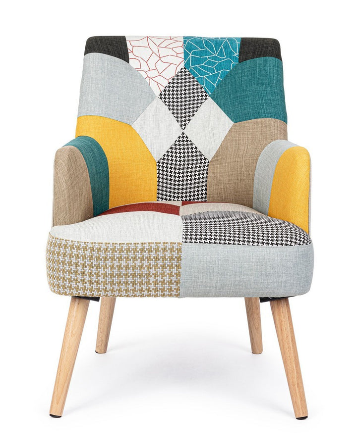 Fotoliu Tapițat Patchwork, Galatea Bizzotto - Imagine 3