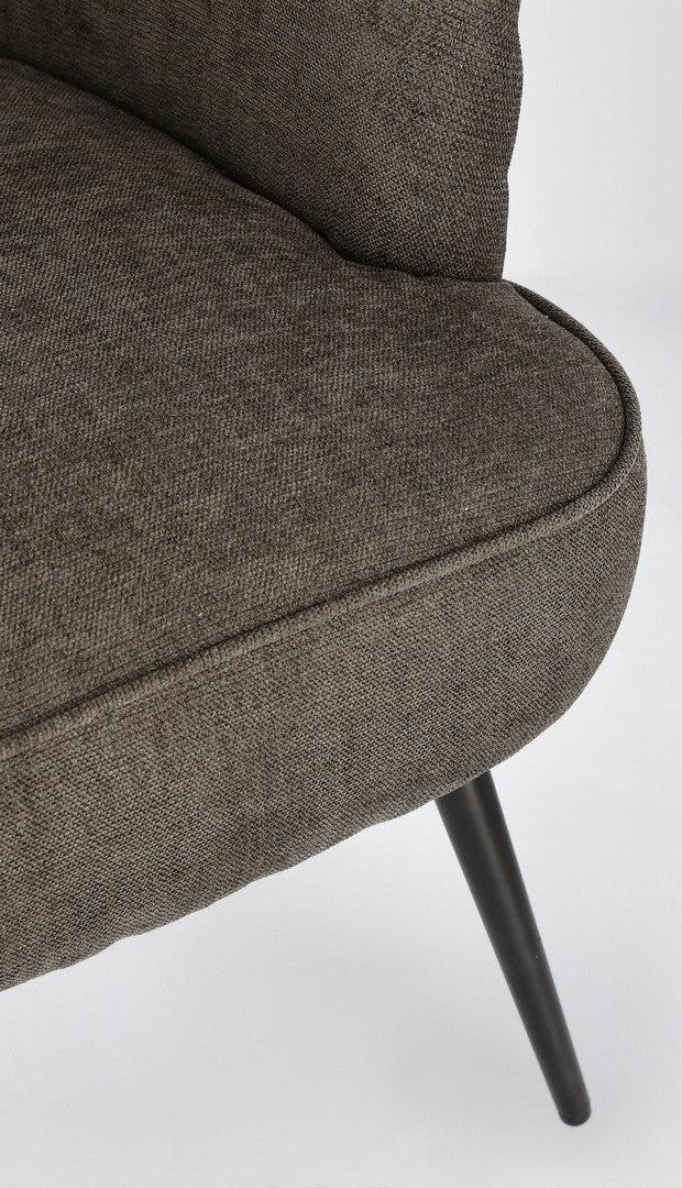 Fotoliu Tapițat Textil Gri, Ernestine Thyme Bizzotto - Imagine 6