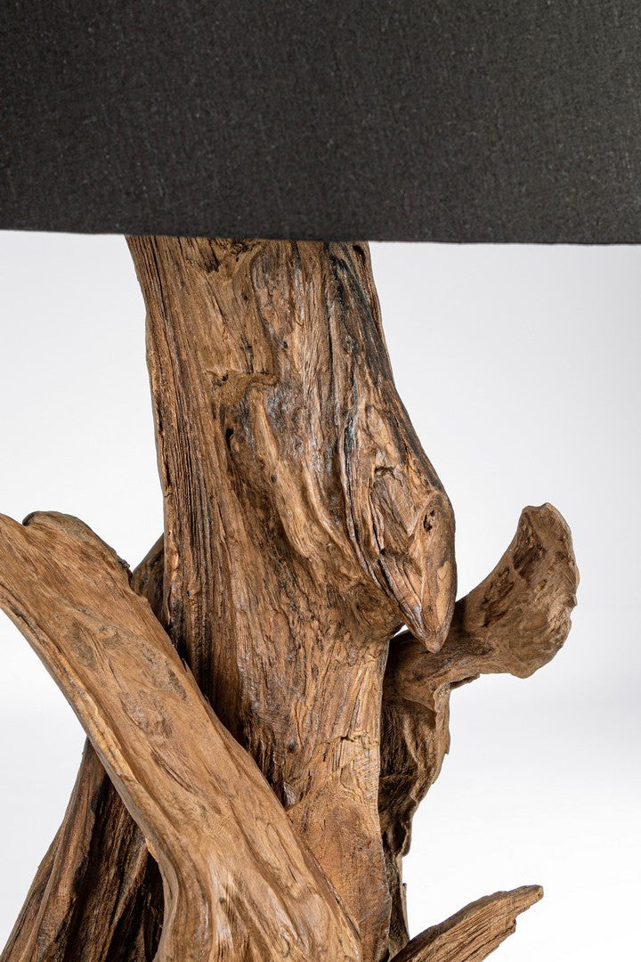 Lampă De Masă Naturală Teak Recycled, Bluma Bizzotto - Imagine 2