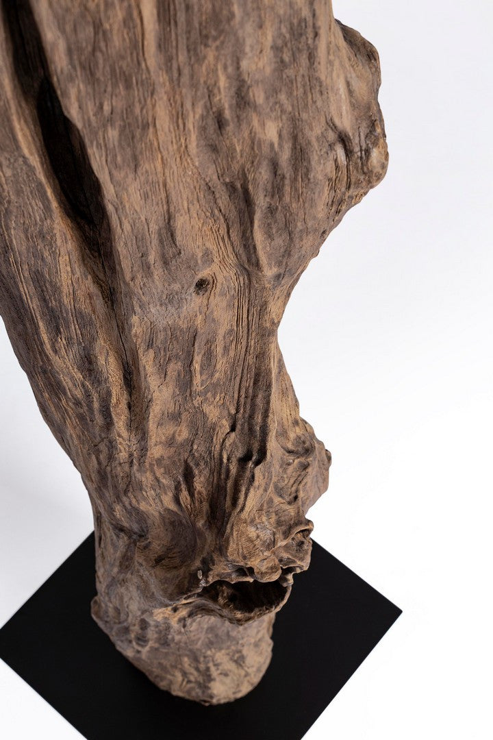 Lampă De Podea Naturală Teak Negru, Kleta Bizzotto - Imagine 3