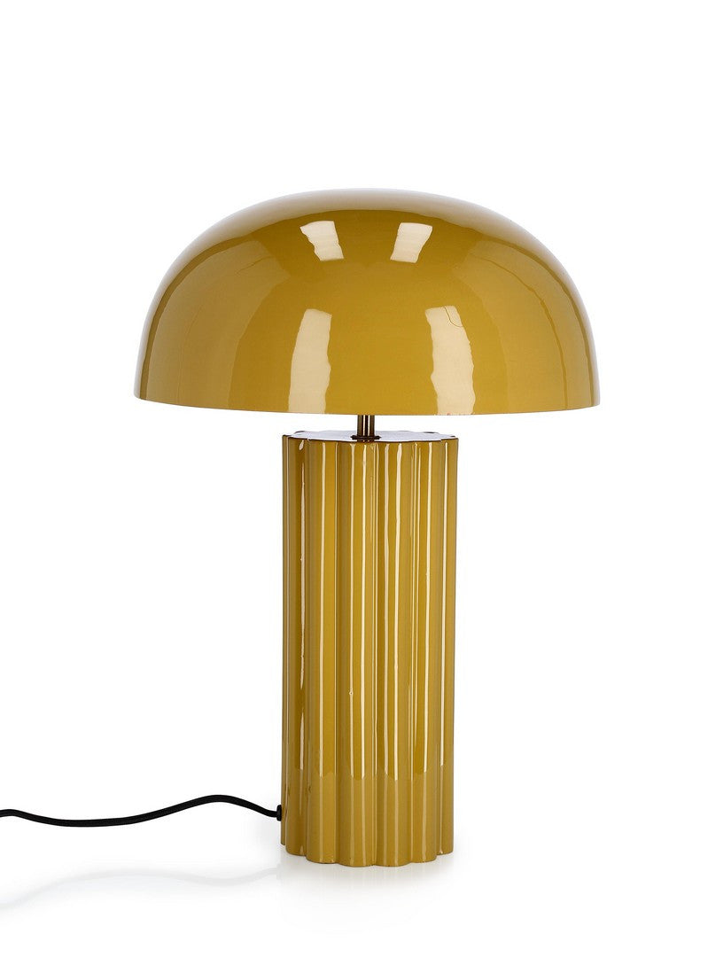 Lampă De Masă Metalică Galbenă, Kaiku Bizzotto - Imagine 1