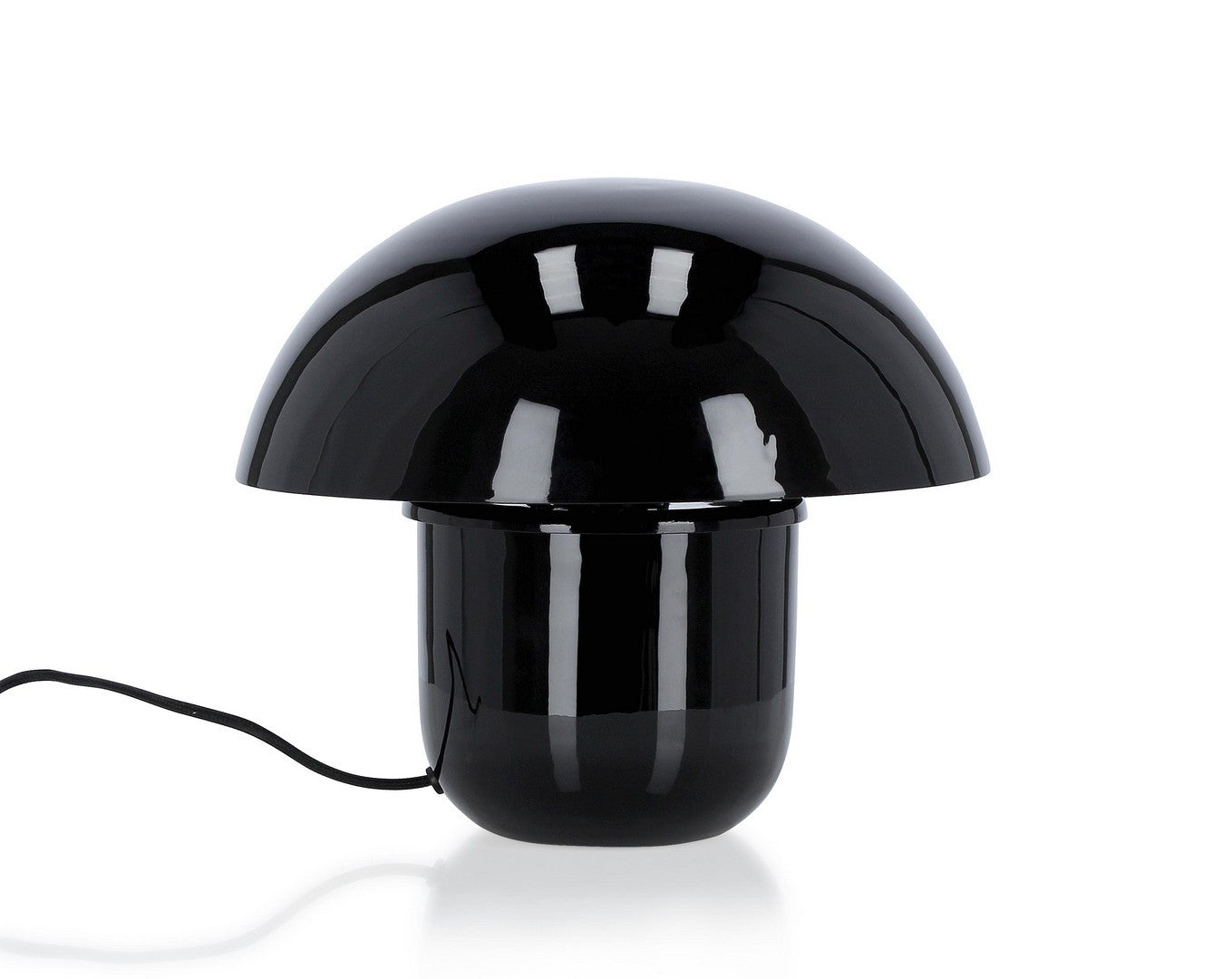 Lampă De Masă Neagră Metalică, Koppel Black Bizzotto - Imagine 1