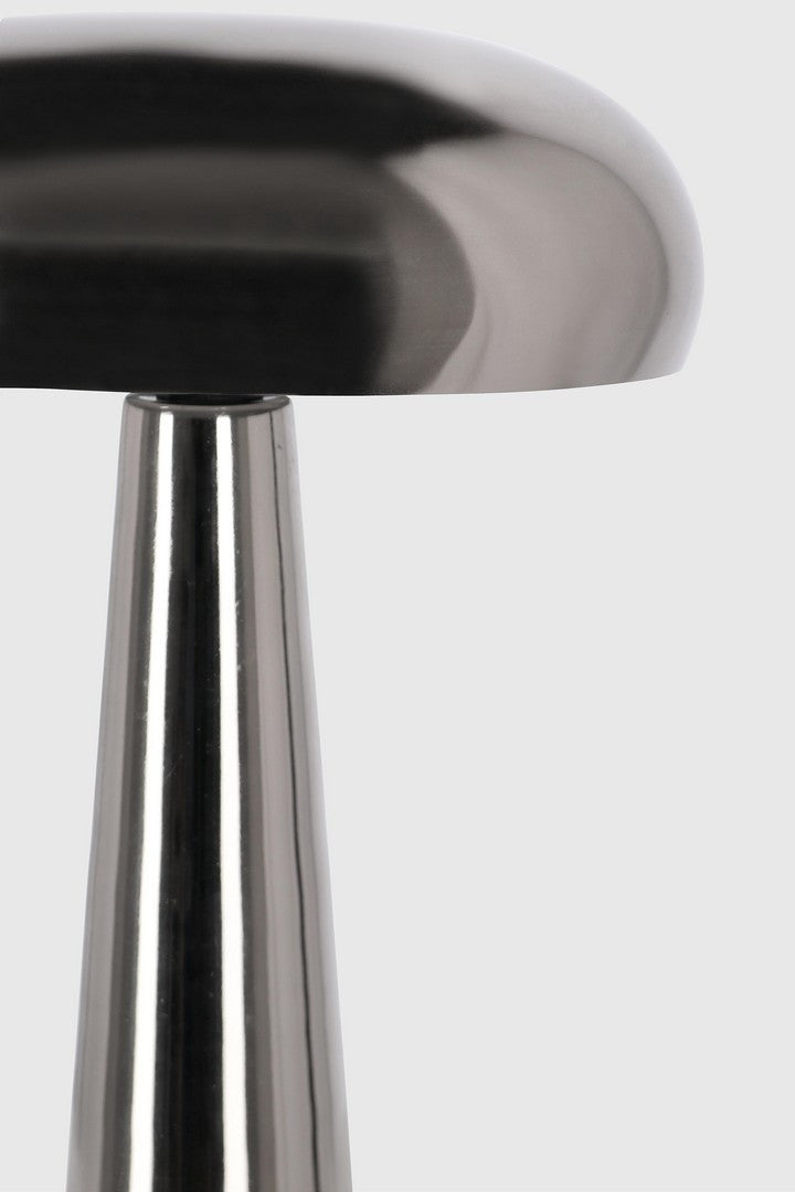 Lampă De Masă Metalică Argintie, Huvila Bizzotto - Imagine 2