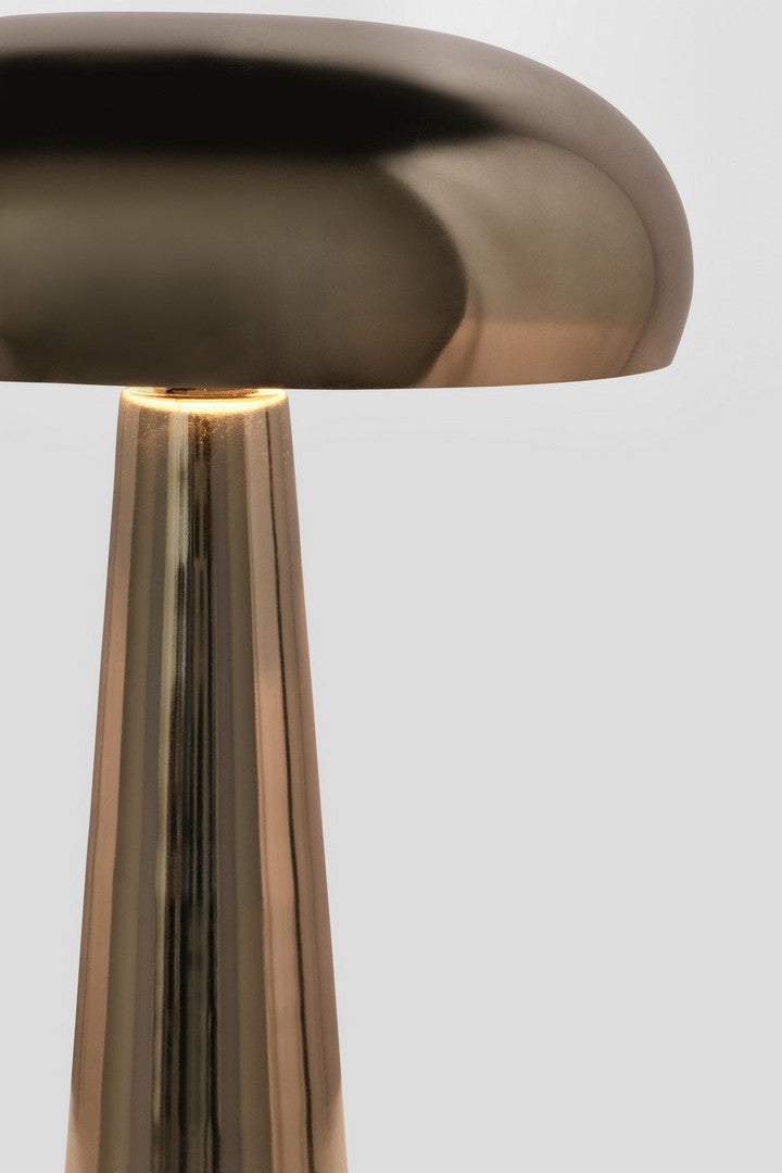 Lampă De Masă Metalică Argintie, Huvila Bizzotto - Imagine 4