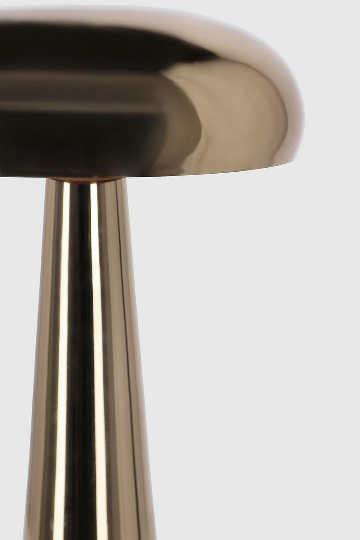 Lampă De Masă Metalică Aurie, Huvila Gold Bizzotto - Imagine 2