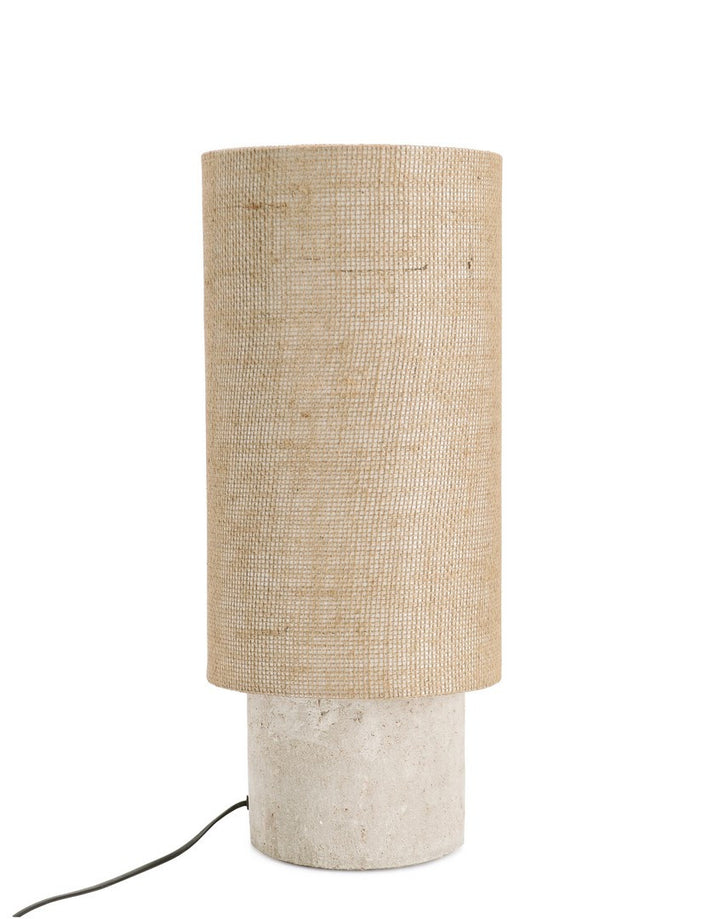 Lampă De Masă Naturală Bej, Donda Bizzotto - Imagine 1