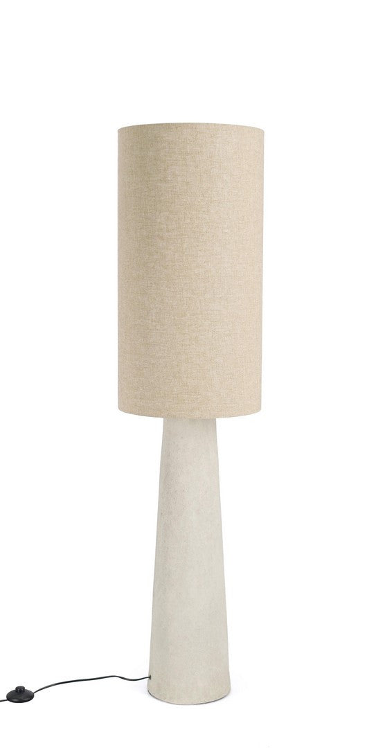 Lampă De Podea Bej Natural, Marara Bizzotto - Imagine 1