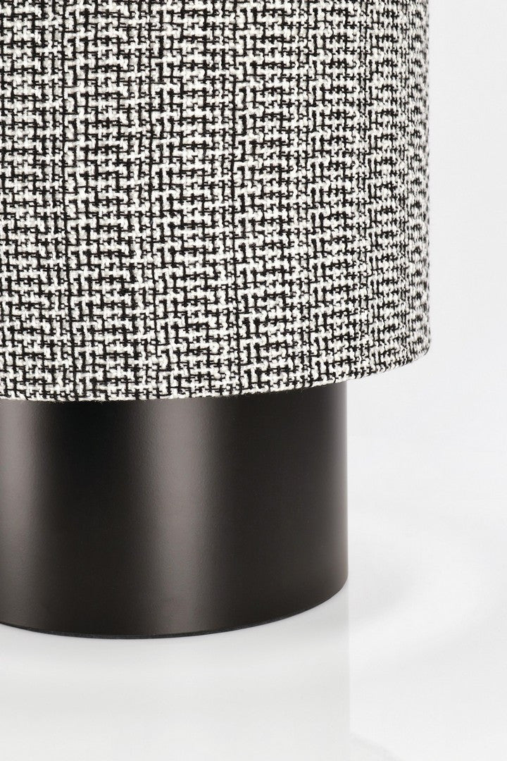 Lampă De Masă Textil Negru Melange, Varuni Bizzotto - Imagine 2