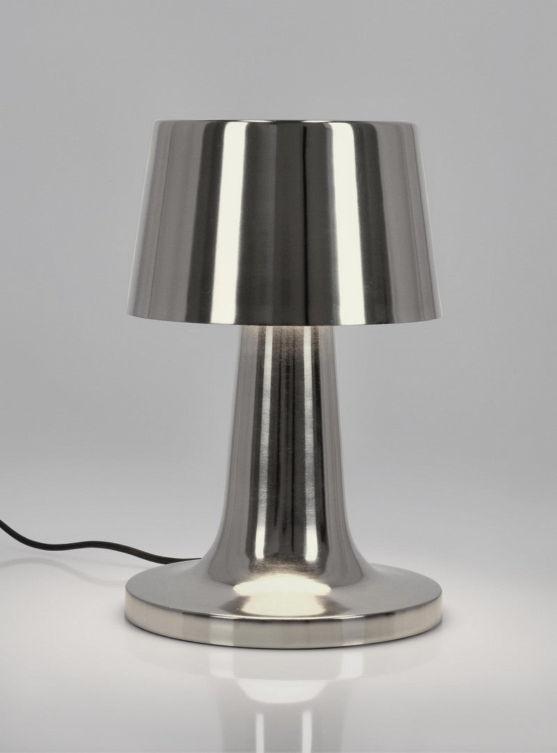 Lampă De Masă Metalică Argintie, Turner Silver Bizzotto - Imagine 3