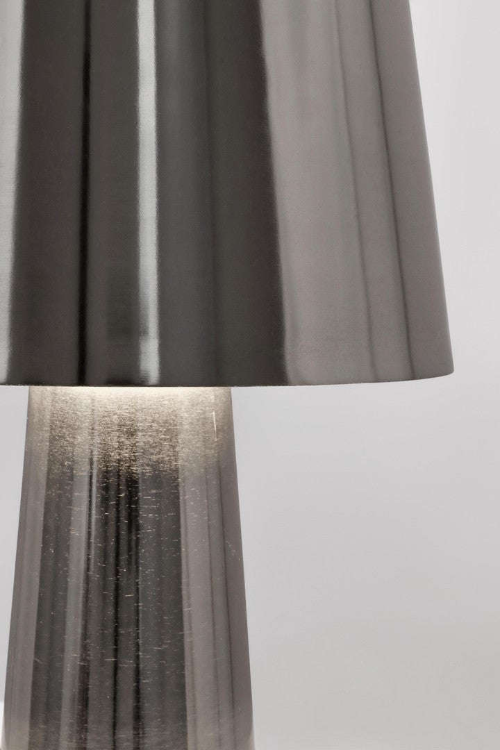 Lampă De Masă Metalică Argintie, Turner Silver Bizzotto - Imagine 4