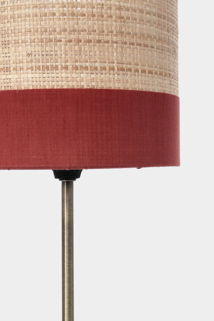 Lampă De Masă Vintage Textil Terracotta, Aylen Bizzotto - Imagine 2