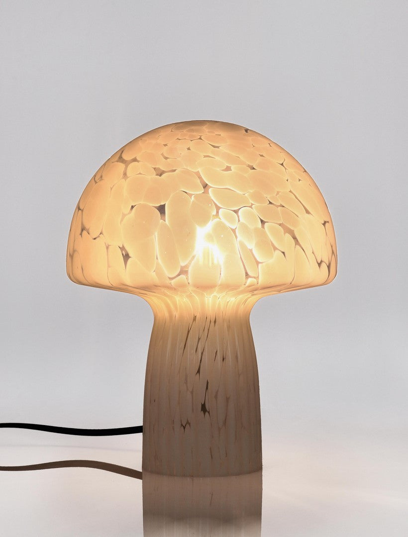Lampă De Masă Modernă Din Sticlă Albă, Carysa Bizzotto - Imagine 4