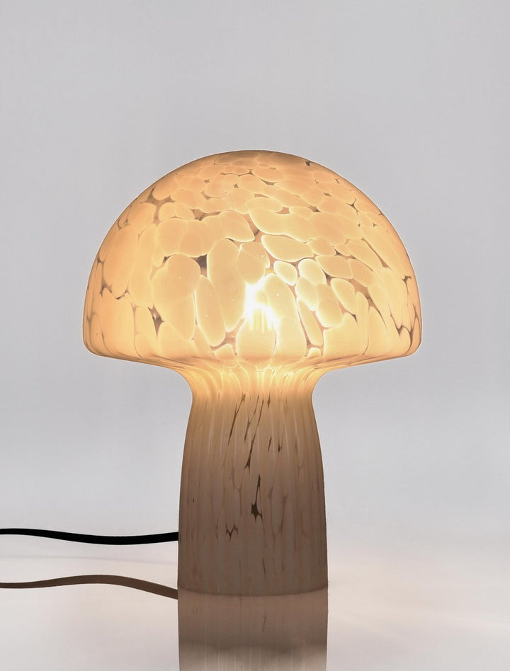 Lampă De Masă Modernă Din Sticlă Albă, Carysa Bizzotto - Imagine 4