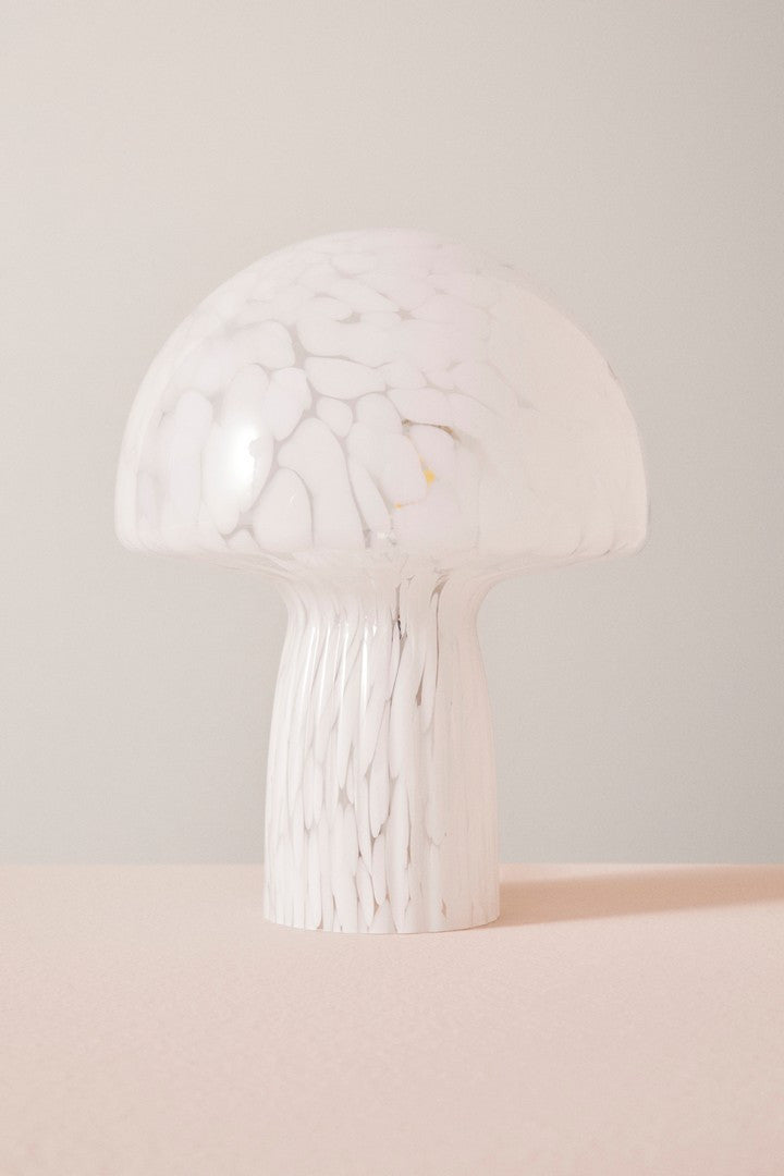 Lampă De Masă Modernă Din Sticlă Albă, Carysa Bizzotto - Imagine 7