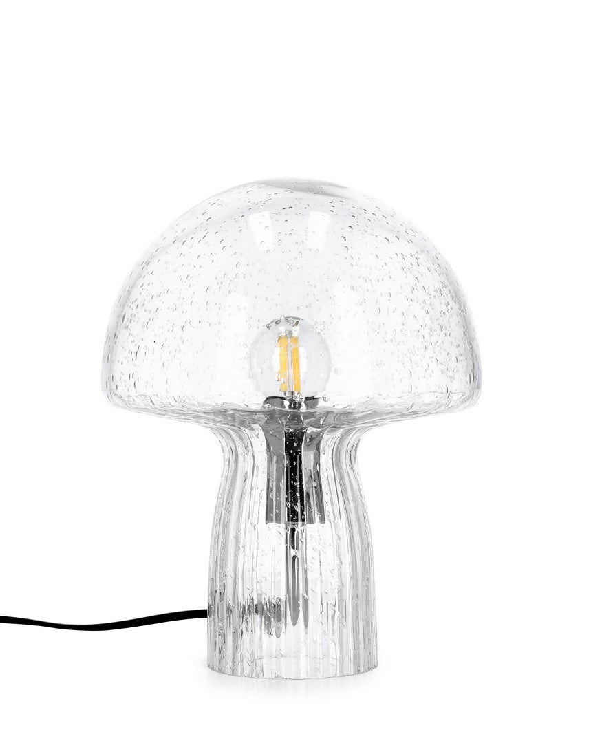 Lampă De Masă Transparentă Din Sticlă, Carysa Grey Bizzotto - Imagine 1