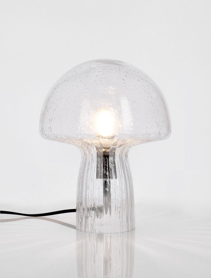 Lampă De Masă Transparentă Din Sticlă, Carysa Grey Bizzotto - Imagine 4