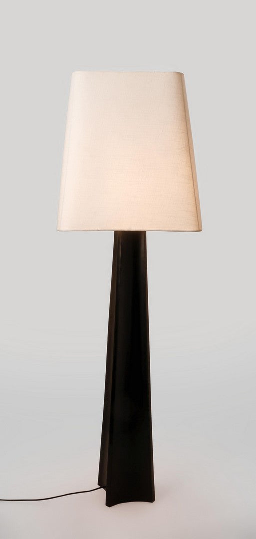 Lampă De Podea Modernă Metal Și Bumbac Negru, Tripura Bizzotto - Imagine 3