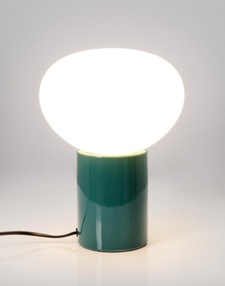 Lampă De Masă Eclectică Ceramică Verde Închis, Tylda Bizzotto - Imagine 3