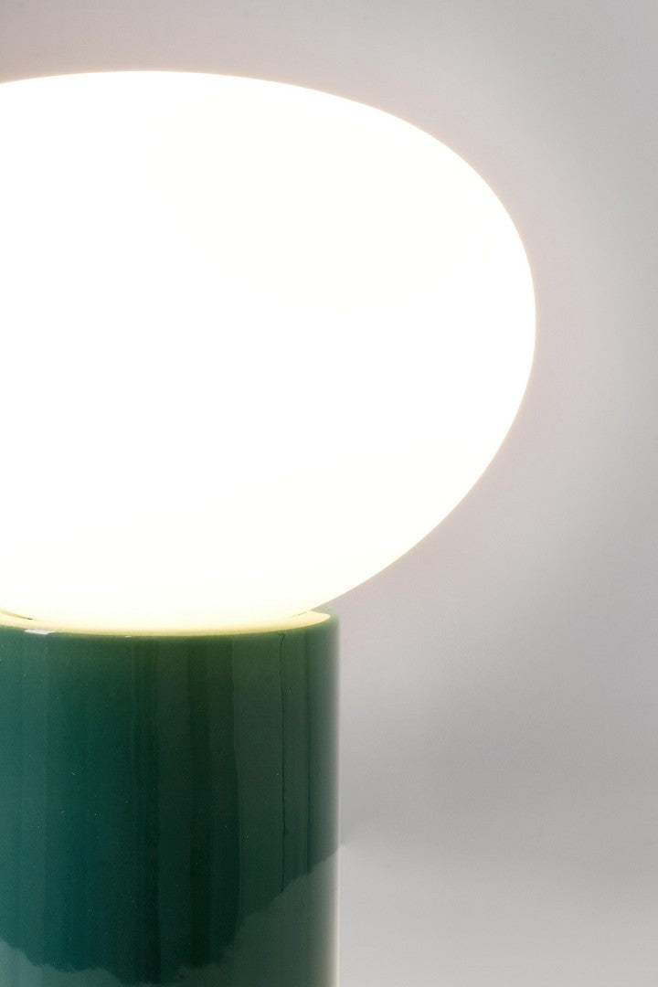 Lampă De Masă Eclectică Ceramică Verde Închis, Tylda Bizzotto - Imagine 4