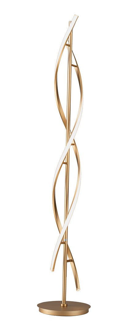 Lampă De Podea Modernă Aurie LED, Alken Gold Bizzotto - Imagine 1