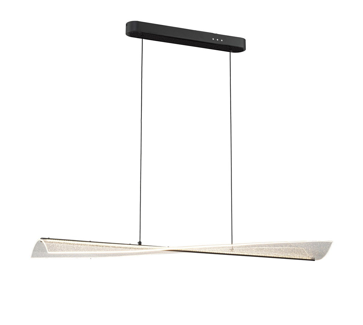 Lampă Suspendată Modernă Metal Și Acrilic, Heron Bizzotto - Imagine 1