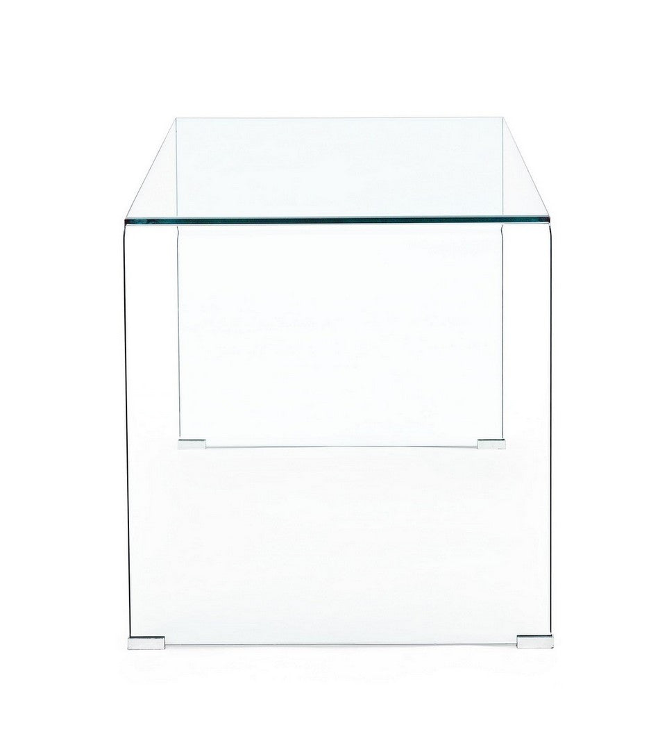 Birou Modern Din Sticlă Transparentă, Iride Bizzotto - Imagine 4