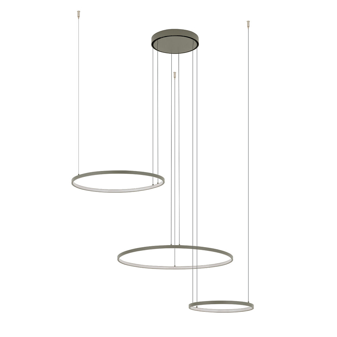 Lustră Circolo Led Silk Olive 3000k 11398, Nowodvorski