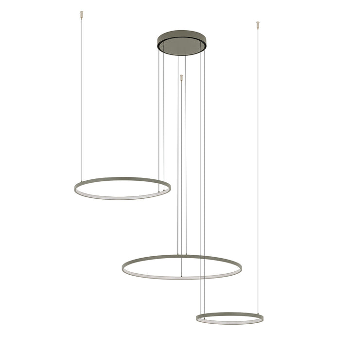 Lustră Circolo Led Silk Olive 3000k 11398, Nowodvorski