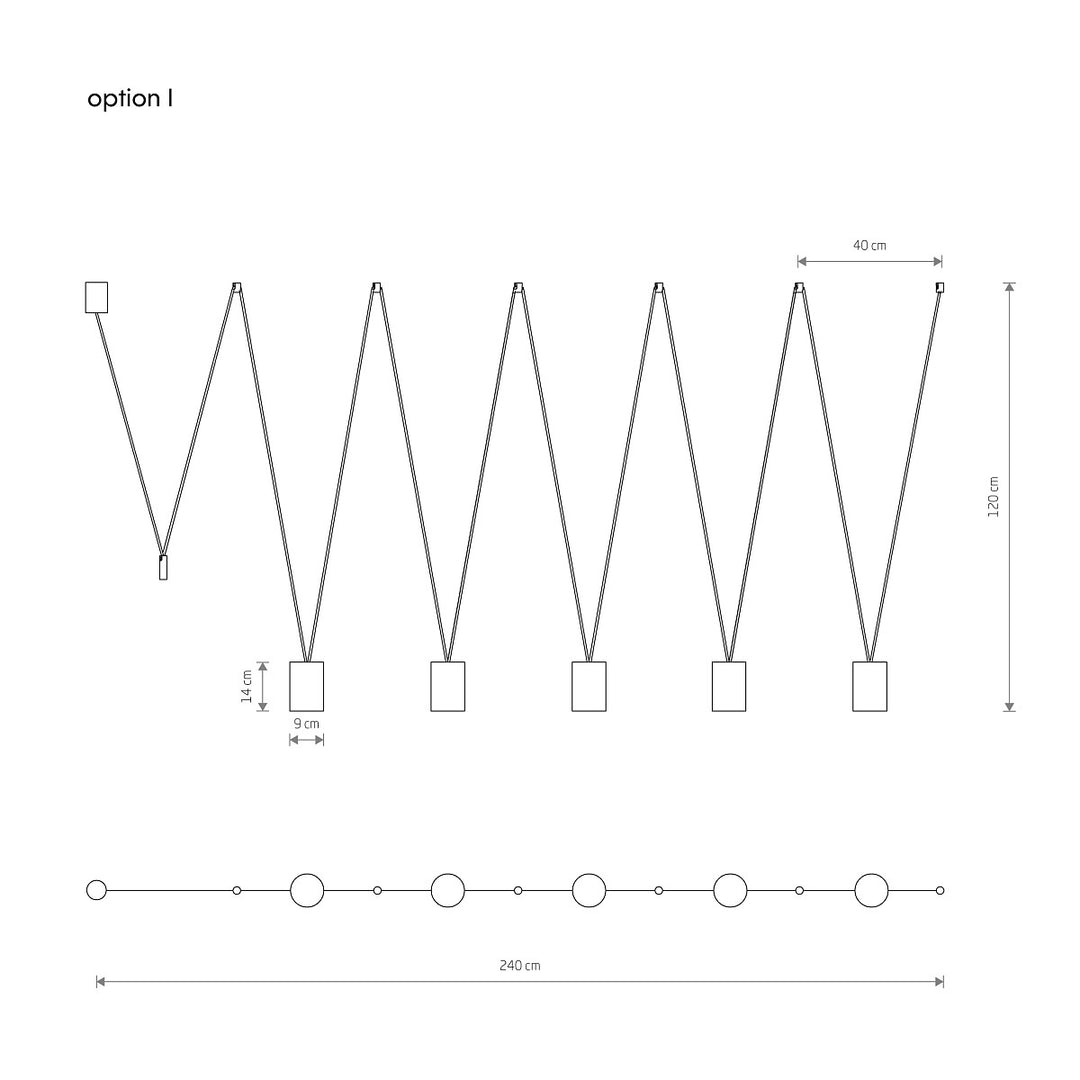Lustră More Tone V 7817, Nowodvorski