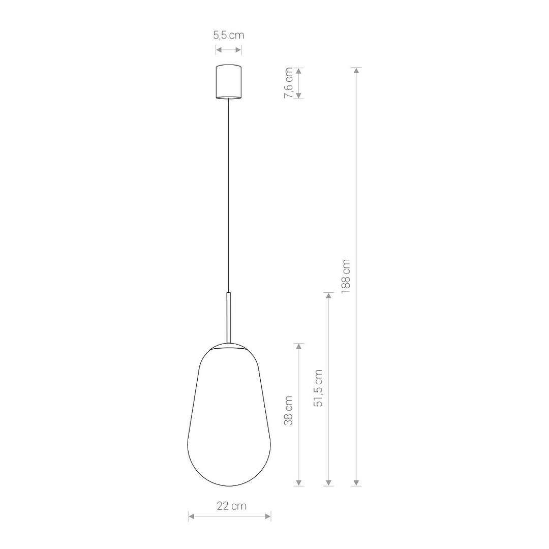 Lustră Pear M 7798, Nowodvorski