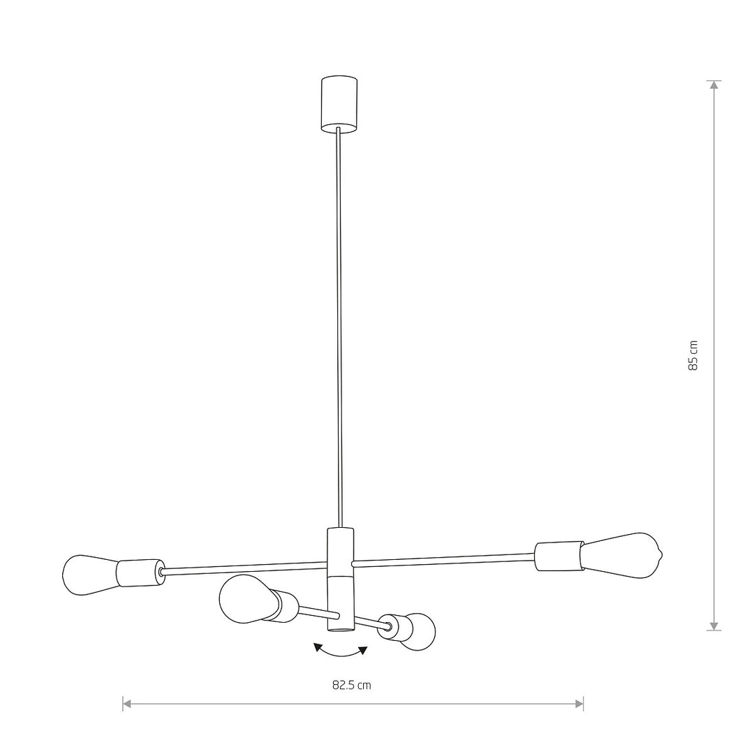 Lustră Rotor Iv 7935, Nowodvorski