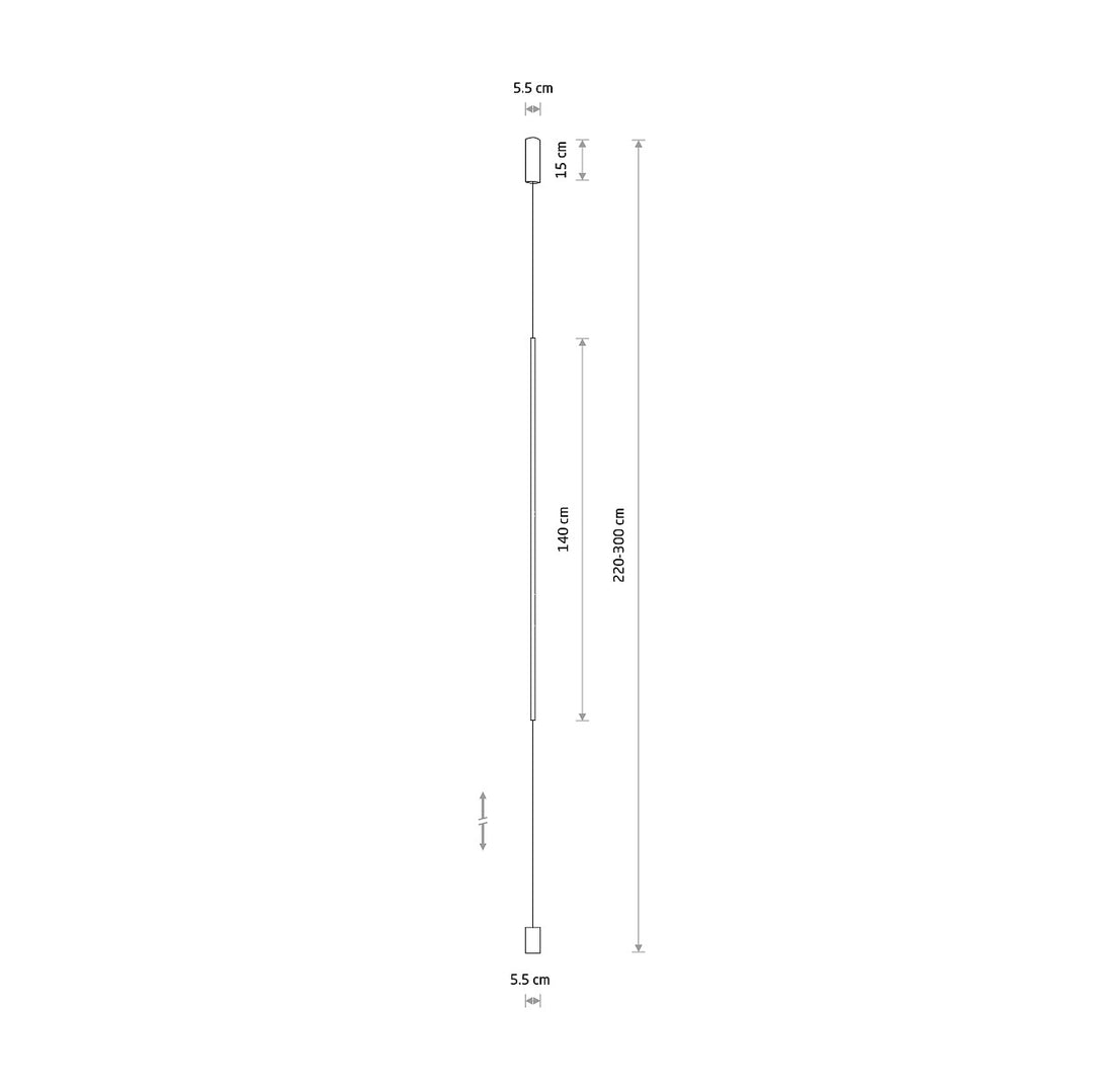 Lustră Vertic Led 3000k 11606, Nowodvorski