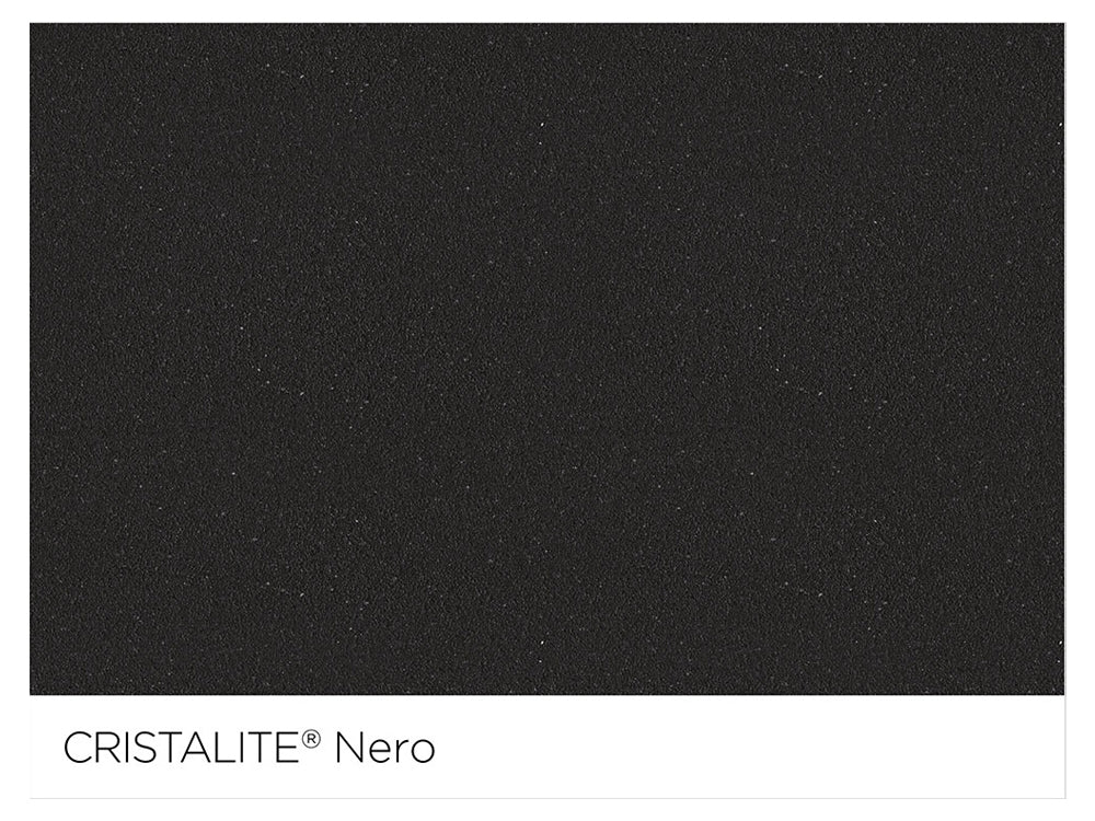 Set chiuveta bucatarie Schock Pinedo D-100XS 620 x 500 mm Cristalite Nero, negru si baterie bucatarie Schock Prima Inox Peria