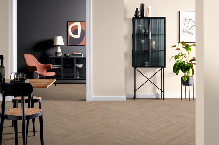 Parchet laminat EGGER EL2190 Herringbone Turin Eiche 8 mm