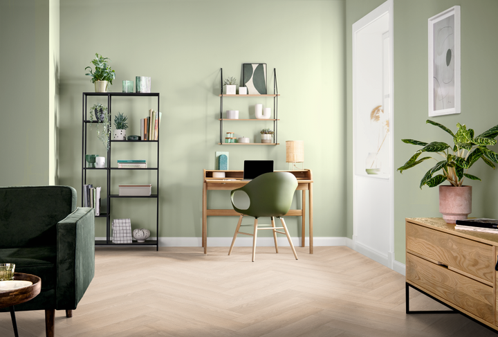Parchet laminat EGGER EL2132 Herringbone Baronia Eiche hell 8 mm