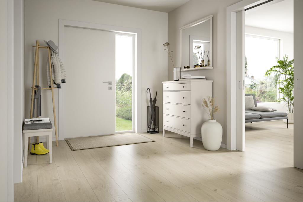 Parchet laminat EGGER EL2195 Seefeld Eiche creme 10 mm