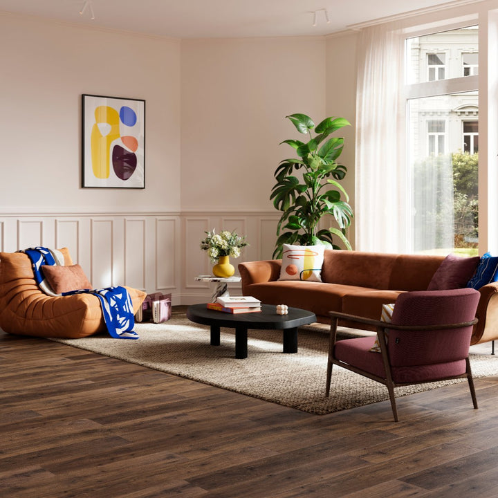Parchet SPC Palermo 6mm, Zenn RigidClick Comfort 55 Planks, Berry Alloc