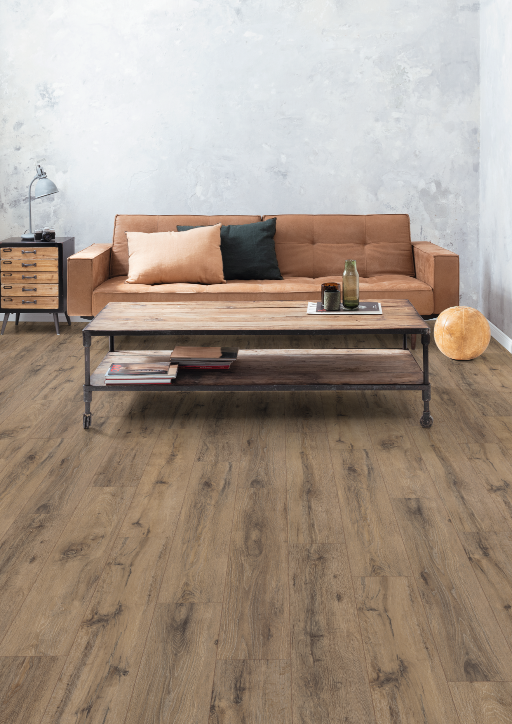 Parchet laminat EGGER EL1007 Stejar Parquet închis 8 mm