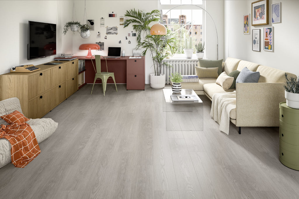 Parchet laminat EGGER EL2135 Stejar Baronia gri 10 mm