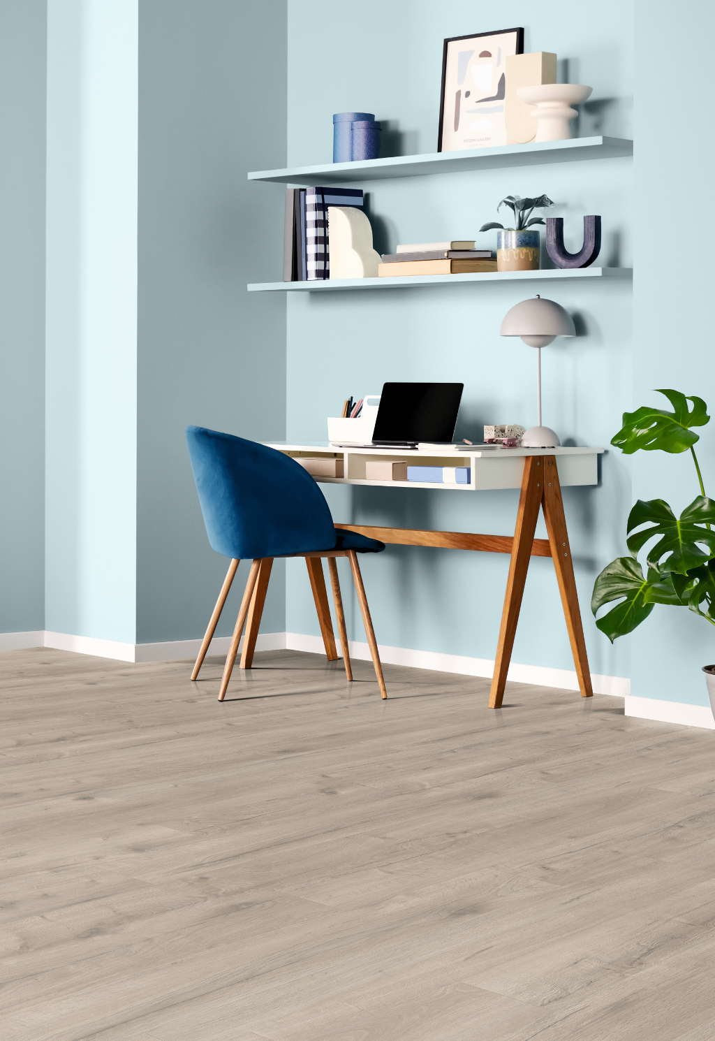 Parchet laminat EGGER EL2154 Stejar Loja crem 8 mm