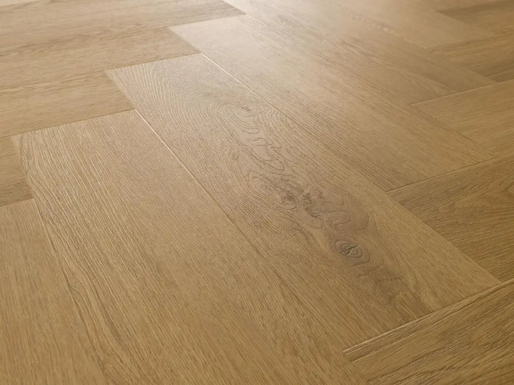 Parchet SPC, 5mm, Amaron Herringbone, CAS 208, Burbon Oak, Arbiton