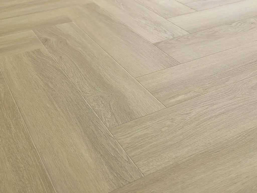 Parchet SPC, 5mm, Amaron Herringbone, CAS 222, Johannes Oak, Arbiton