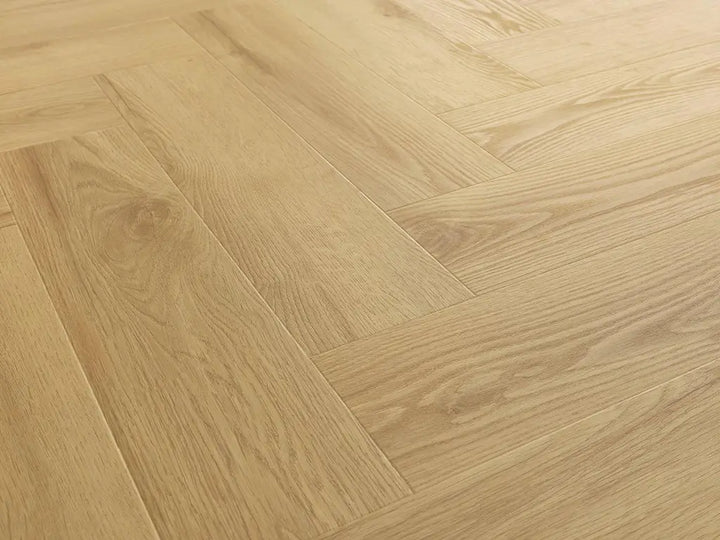 Parchet SPC, 5mm, Amaron Herringbone,CAS 227, Virgin Oak, Arbiton