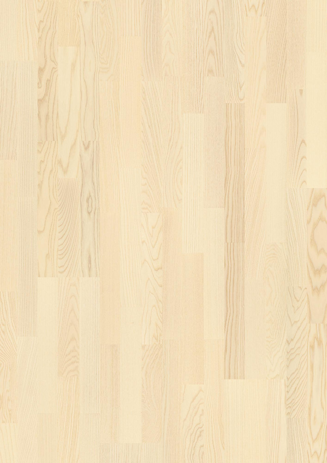Parchet Stratificat Frasin White Andante, 14mm 3-Strip, Boen
