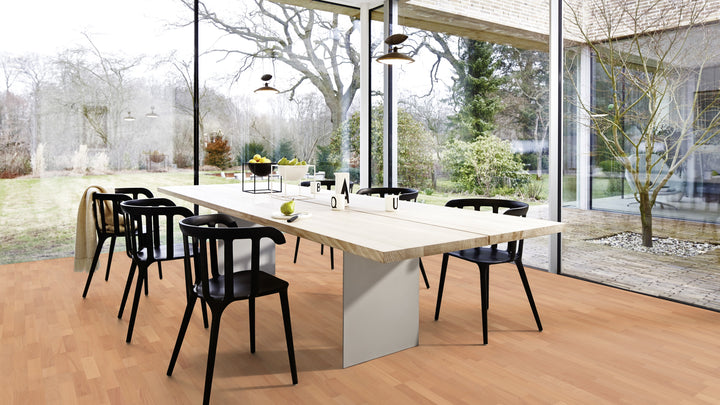 Parchet Stratificat Beech Transparent Andante, 14mm 3-Strip, Boen