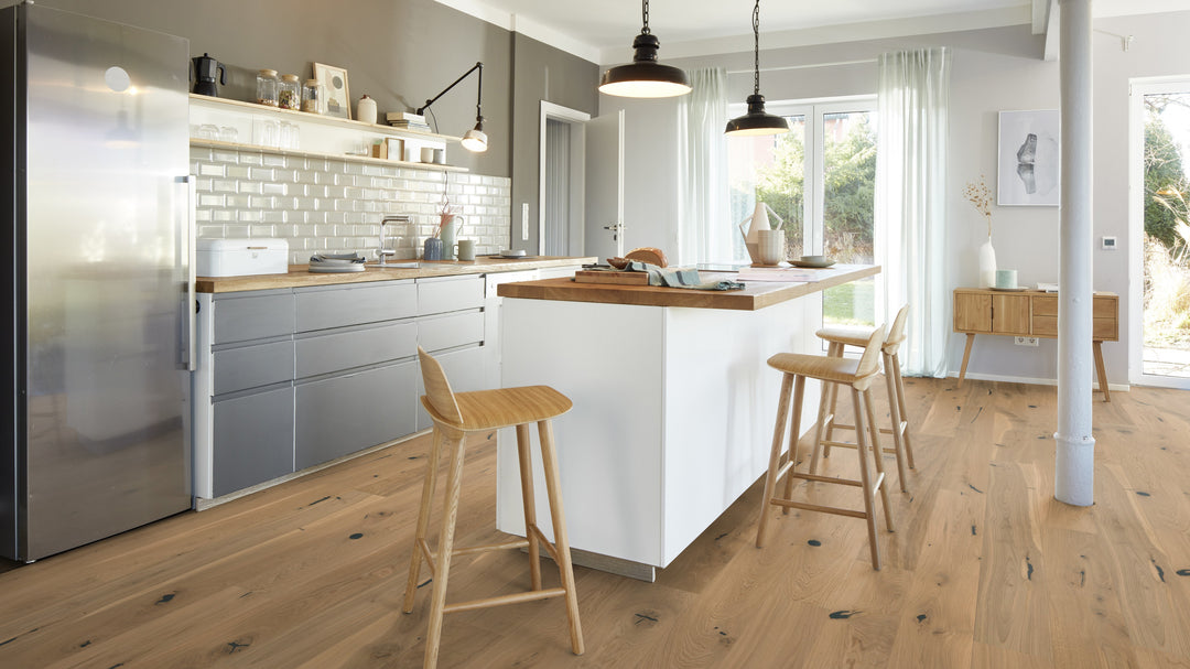 Parchet Stratificat Stejar Authentic Espressivo, 14mm Castle Plank, Boen
